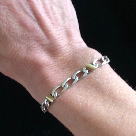 Tiffany & Co. Jewelry - Tiffany & Co. sterling silver and gold bracelet Tiffany & Co. Jewelry - Tiffany & Co. sterling silver and gold bracelet
